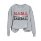 thumbnail image 5 of Camiseta con Capucha Suelta de Moda Impresa de Manga Larga para las Mujeres, Camisetas de Manga Larga para las Mujeres Túnica de Cuello Redondo Casual para Leggings, 5 of 5
