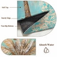 thumbnail image 6 of 2'x6' Rug Runners for Hallways Kitchen, Boho Coastal Beach Non Slip Entryway Beside Floor Carpet Runner, Tropical Ocean Coconut Flower Plant Washable Laundry Room Bedroom Throw Rugs Mat, 6 of 8