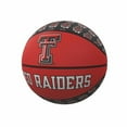 thumbnail image 1 of Logo Chaise 220-91MR-1 NCAA Texas Tech Red Raiders Logo Répétitif Caoutchouc Basketball - Taille Mini, 1 of 1