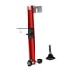 thumbnail image 3 of Soporte de nivel Adaptador de nivel Fácil de montar con cabezal de ajuste universal Piezas de repuesto Accesorios de hardware Rojo de alta resistencia 30 centímetros, 3 of 9