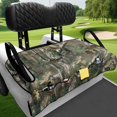 thumbnail image 3 of XYZCANDO Camo Universal Golf Cart Seat Cover with 4 Front Pockets - Non-Slip Washable Terry Cloth Seat Protector for Golfers, 3 of 7