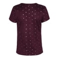 thumbnail image 3 of Blusa Maracuyá Talla G manga Corta vino, 3 of 4