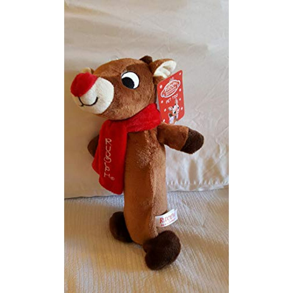 Dan Dee Rudolph The Red Nosed Reindeer Rudolph Pet Chew Toy - Walmart.com - Walmart.com
