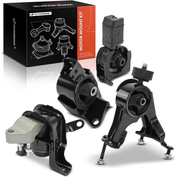 A-Premium 4PCS Engine Motor Mount and Transmission Mount Kit Compatible with Toyota Celica 2000-2005, 1.8L, Replace# 1237222020, 1237122070