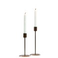 thumbnail image 4 of TheFound 2 Pieces Candle Holder Solid Color Metal Candlestick Desktop Decor, 4 of 7
