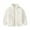 White, variant on Ruyang Fleece Jacket for Kids Boys Girls Sherpa Fuzzy Coat Pockets Fall Winter Warm Plain Mock Neck Zip Up Furry Outwear
