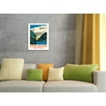thumbnail image 4 of Lake Louise Canada - Canadian Rockies - Canadian Pacific Hotel - Vintage Travel Poster by Charles James Greenwood c.1935 - Fine Art Rolled Canvas Print 11in x 14in, 4 of 4