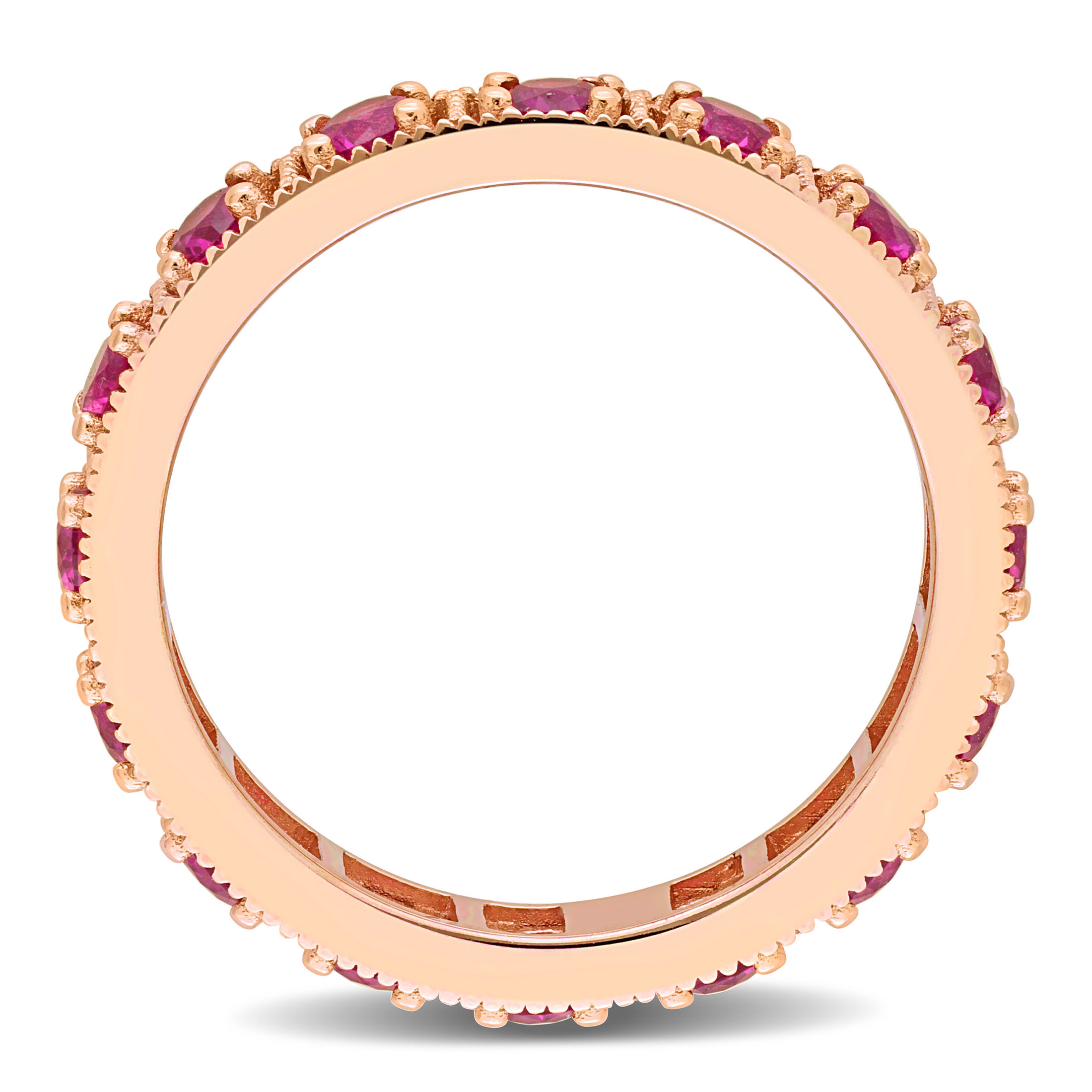 Everly Women's Cubic Zirconia Rose Gold Plated Ring