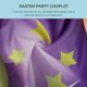 thumbnail image 2 of Easter Party Couplet Door Curtain Decorative Hanging Ornament for 1Pair, 2 of 4