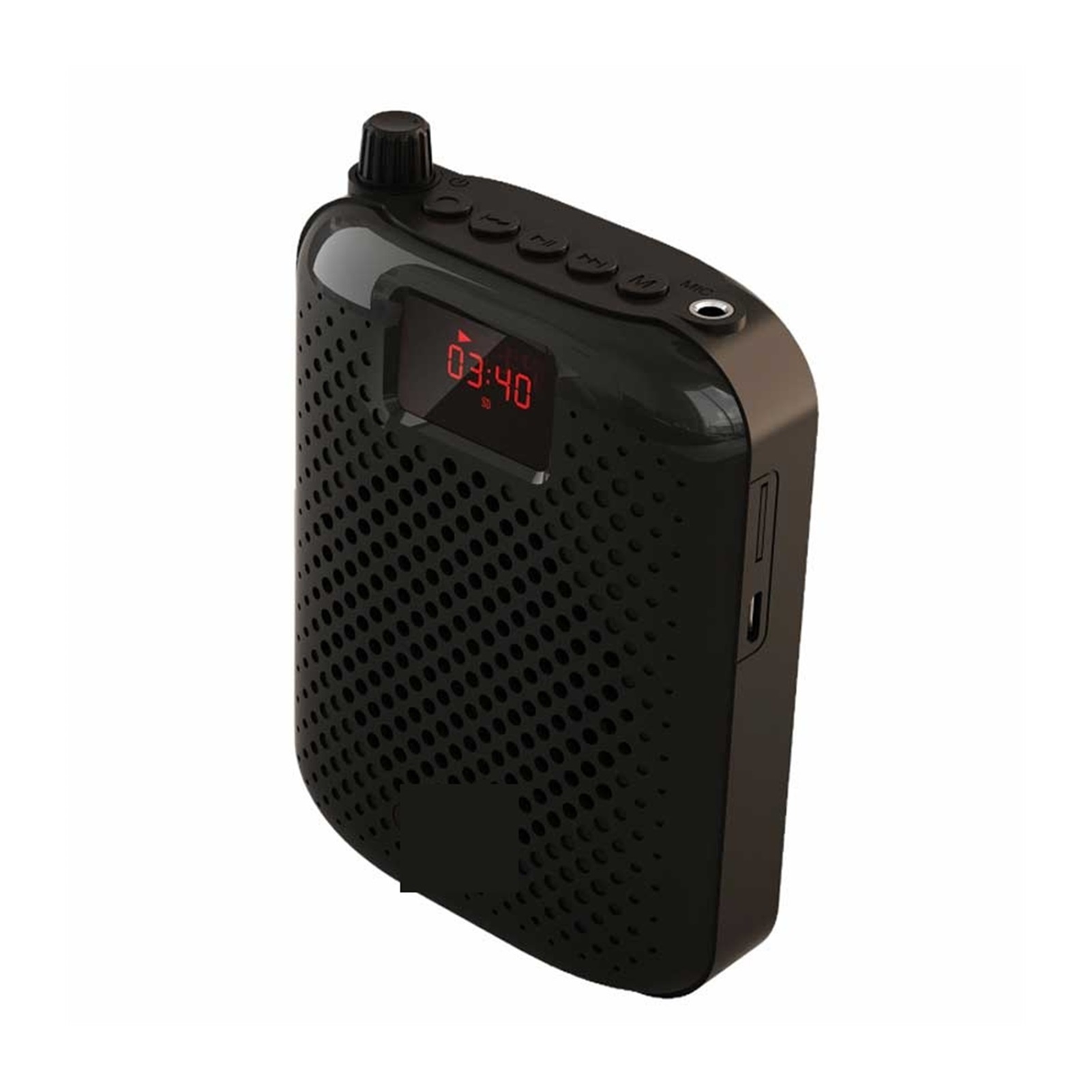 K500 Bluetooth Loudspeaker Microphone Voice Amplifier Booster Megaphone Speaker For Teaching Tour Guide ,Easy to Operate