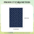 thumbnail image 4 of Lsque Nautical Themed Simple Anchors Premium Golf Towel - Ultra Absorbent and Quick Drying Microfiber Towel with Carabiner - Gift for Men -24" X 16", 4 of 8
