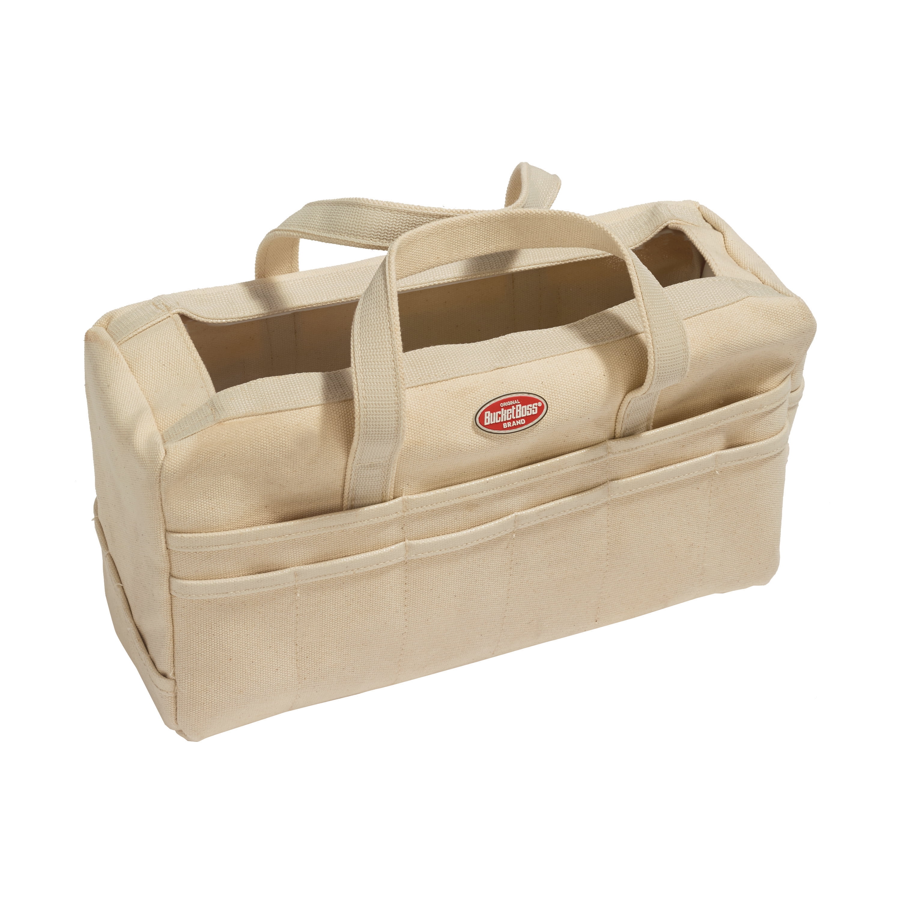 Bucket Boss Original 1991 Riggers Tool Bag Open Tote, in Natural, 60002