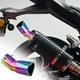 thumbnail image 4 of Car Modified Tail Throat Tail Throat Out Of Two Double Pipe Heart-shaped Exhaust Pipe, 4 of 5