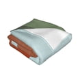 thumbnail image 5 of LNWH Super Soft Flannel Bed Blanket, Cozy Fluffy Warm All Seasons Boho Sunrise Sunset Pattern Throw Blankets for Sofa Bedding, 50"x40", 5 of 8