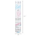 thumbnail image 5 of SHOWTIME BRAND Gender Reveal Confetti Cannon, Pink, 5 of 5