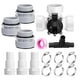 thumbnail image 3 of Kit de válvula desviadora de 3 vías perfecl para piscina reemplaza El kit de conversión de manguera de filtro de válvula deslizante, 3 of 5