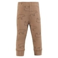 thumbnail image 6 of Hudson Baby Infant Boy Thermal Tapered Ankle Pants 4pk, Bear Tree, Newborn, 6 of 6