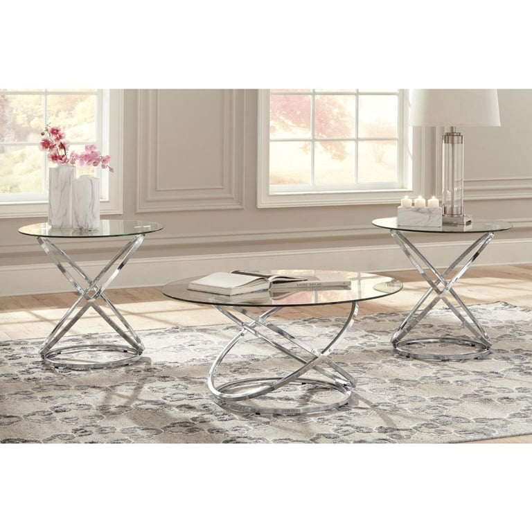 Barbieri 3 Piece Coffee Table Set 96 lb. Number of End Tables
