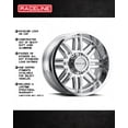 thumbnail image 3 of Raceline 948C-SPLIT 16" Cast Aluminum Wheel, SPLIT CHROME 16X8 5X127 0mm Fits select: 2015-2017 JEEP WRANGLER UNLIMITED SPORT, 1999 CHEVROLET SILVERADO K1500, 3 of 4