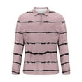 thumbnail image 5 of Blusa y camisa de manga larga con cuello vuelto para hombre, informal, con cuello vuelto, estampado, para fitness, deportiva, de manga larga, de poliéster, 5 of 5