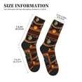 thumbnail image 3 of Vsdgher Halloween Decoration Unisex Crew Socks Lightweight Breathable Ventilation Ankle Socks, Mid-calf socks for Daily, 3 of 7