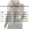 thumbnail image 2 of Cropped Faux Fur Vest Women Open Front Winter Cardigan Vests Soft Fall Waistcoat Jacket Outwear Brown, L, 2 of 6