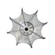 thumbnail image 4 of Polea del motor de la lavadora Rueda de enfriamiento Pieza de la lavadora Accesorio de Diámetro del orificio de 12 mm Metal resistente y confiable, 4 of 10
