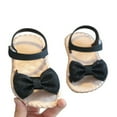 thumbnail image 1 of Baby Sandals Summer Baby Girls Solid Color Soft Sole Shoes, 1 of 6