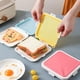thumbnail image 5 of de 2 Cajas de Silicona para Sándwich, Caja de Almacenamiento de Alimentos, Apto para Microondas, Reutilizable, 5 of 9