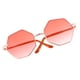 thumbnail image 3 of Trendy Gafas de terre Hexagonales Ornamentos en Miniatura Accesorios de Muñeca rojo, 3 of 8