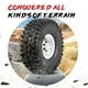 thumbnail image 1 of 4Pcs AUSTAR AX-5020D 1.9 Inch 120mm Tires with Hub for 1/10 Traxxas Redcat SCX10 AXIAL RC4WD TF2 Rock Crawler, 1 of 4