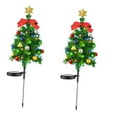 thumbnail image 2 of Luces solares para de Navidad, dos modos de trabajo para exteriores, estaca de jardín, 12 LED, luces navideñas para vacaciones, Patio, Zulema Luz exterior, 2 of 8