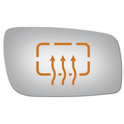 lincoln ls door mirror glass