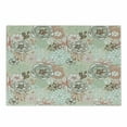 thumbnail image 1 of Floral Cutting Board, Vintage Romantic Wildflowers in Various Kinds Doodle Drawing Style Love, Decorative Tempered Glass Cutting and Serving Board, Small Size, Pale Green Brown Peach, by Ambesonne, 1 of 1
