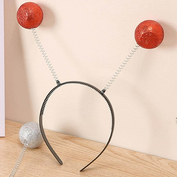 Novelty Alien Headband with Chunky Glitter Headdress for Cosplay Headbands Martian Women Girls