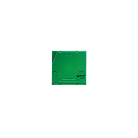 Hpe Rw Data Cartrdge - Lto Ultrium 8 - 12 Tb / 30 Tb - Write-on Labels - Green - For Storeever Lto-8 Ultrium 30750, Lto-8 Ultrium 30750 Taa
