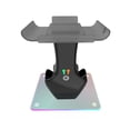 thumbnail image 4 of IPLAY Magnetic Charging Dock for Meta Quest 3/3S - VR Headset & Controller Charging Station with RGB Lights, 2x2100mAh Rechargeable Batteries, USB-C Fast Charging Stand, 4 of 7