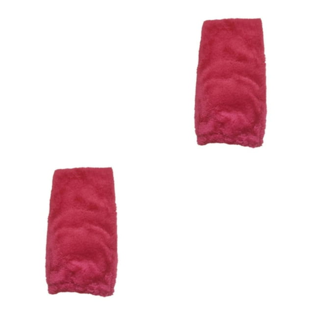 Youkk Warmth And Style Combined In Plush Over Knee Socks Wide Application Gift Idea red 2Set