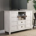 thumbnail image 4 of Huntington TV Stand for TVs up to 58", White Wash, 4 of 6