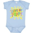 thumbnail image 3 of Inktastic I Love My Pappy Sun and Rainbow Letters Boys or Girls Baby Bodysuit, 3 of 5