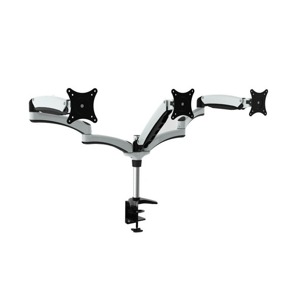 Amer Networks Triple Monitor Mount with Articulating Arm, Multicolored