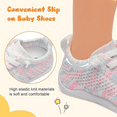 thumbnail image 4 of Barerun Baby Knit Breathable Non-Slip Comfortable Walking Shoes for Newborns, 4 of 7