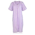 thumbnail image 5 of JEFFRICO House Dresses for Women with Pockets - Lightweight Breathable Short Sleeve Muumuu & Nightgowns - Snap Front Housecoat and Dusters for Women, 5 of 7
