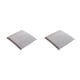 thumbnail image 4 of Kearding Cojín para silla, taburete, almohada con respaldo cuadrado, espumas viscoelásticas, almohadilla para el hogar y la oficina, Gris 2Conjunto, 4 of 6