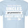 thumbnail image 4 of Inktastic Only the Best Uncles Get Promoted to Great Uncle T-Shirt, 4 of 5