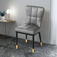 thumbnail image 3 of Set of 2 High Back Dining Chairs Modern Upholstered Armless Side Chair for Living Room Dinning Room, 3 of 4