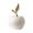White, variant on WLPZXP Apples Statue Ceramic Apples Figurine Tabletop Gifts Collectible Fruit Sculpture Small