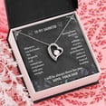 thumbnail image 4 of To My Daughter - I Will Always Be There For You Love Your Dad Father Day Necklace Gift For Daughter - Forever Love Necklace - White Gold or Yellow Gold - Gift Box, 4 of 5