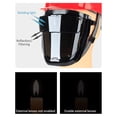 thumbnail image 3 of Mistaha Protective Welding Face Shield with Double Layer Protection Lens, Eye Protection from Strong Light, Black - Small Size, 3 of 6