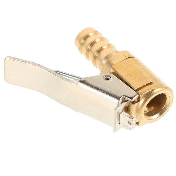 Durable Copper Car Tire Inflator Adapter with Quick Connect Air Chuck for Efficient Tire Inflation